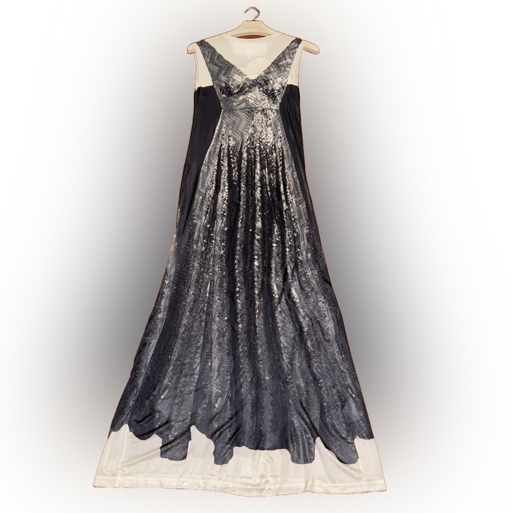 Maison Martin Margiela x H&M  Trompe L’oeil Evening Dress Maxi 6 US 36 EU NWT
